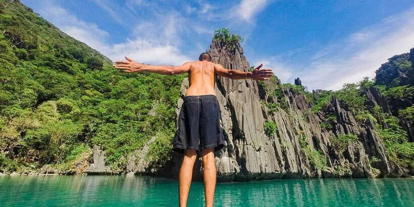 El Nido: Hidden Beaches and Lagoons Boat Hopping Tour D - Nat Nat Beach: calm water for snorkel-and-slow-down time