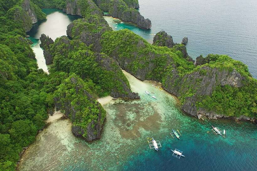 El Nido: Island Hopping Tour B Cudognong Cave & More - Cudognon Cave and Cathedral Cave: caves, WWII stories, and sea air