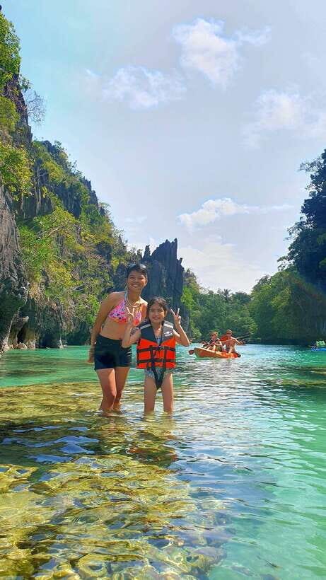 El Nido: Private/Exclusive Island Hopping Tour A BEST PRICE! - Payong-Payong Beach: gentle waves and casual snorkeling