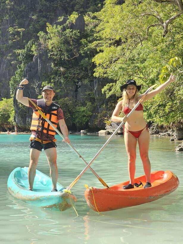 El Nido: Private/Exclusive Island Hopping Tour D BEST PRICE - Cadlao Lagoon (45 Minutes): Snorkeling in a Limestone Fortress