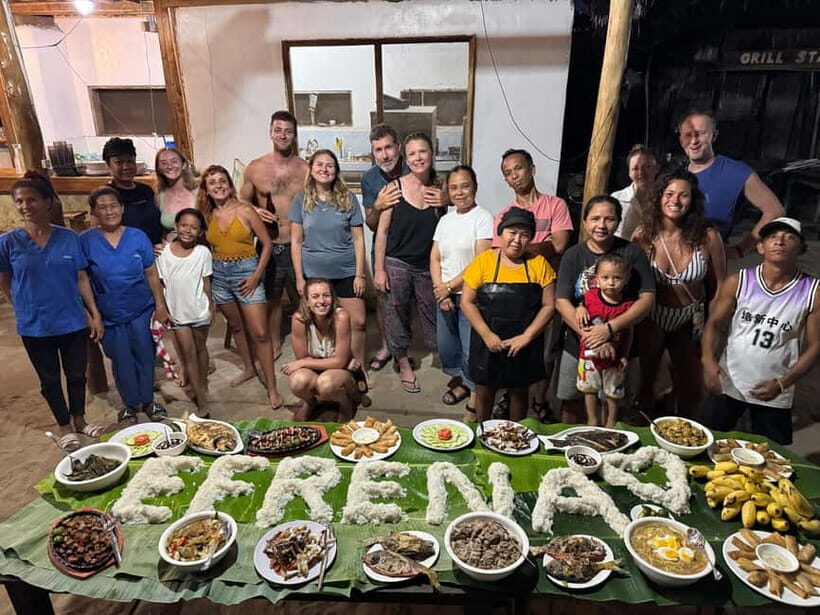 El Nido, Sibaltan: Family Dinner, Bonfire and Karaoke - What’s on the table: seafood, comfort food, and veg options