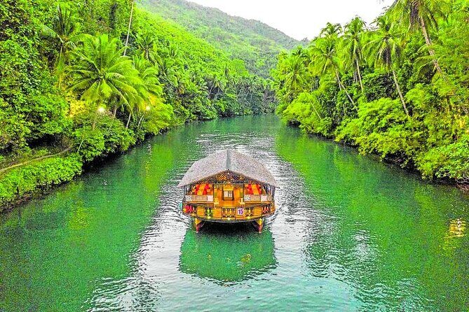 Exclusive Bohol,Philippines Chocolate Hills-Tarsier Tour - Loboc River cruise plus buffet lunch: the most relaxing part of the day