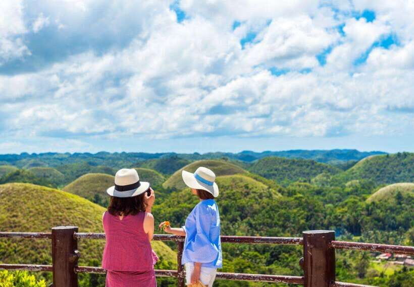 From Cebu City: Bohol Island Highlights in One Day - Chocolate Hills: your first big wow, with seasonal color in mind