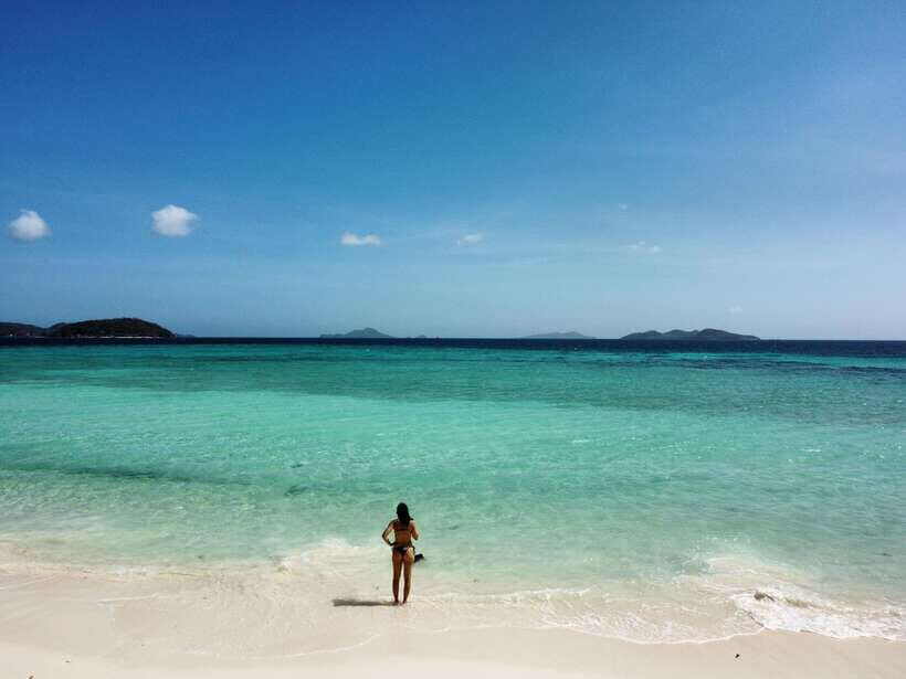 From Coron Town: Beaches and Islands Boat Tour with Lunch - Ditaytayan Island: sandbar photos, then a proper swim-and-snorkel window