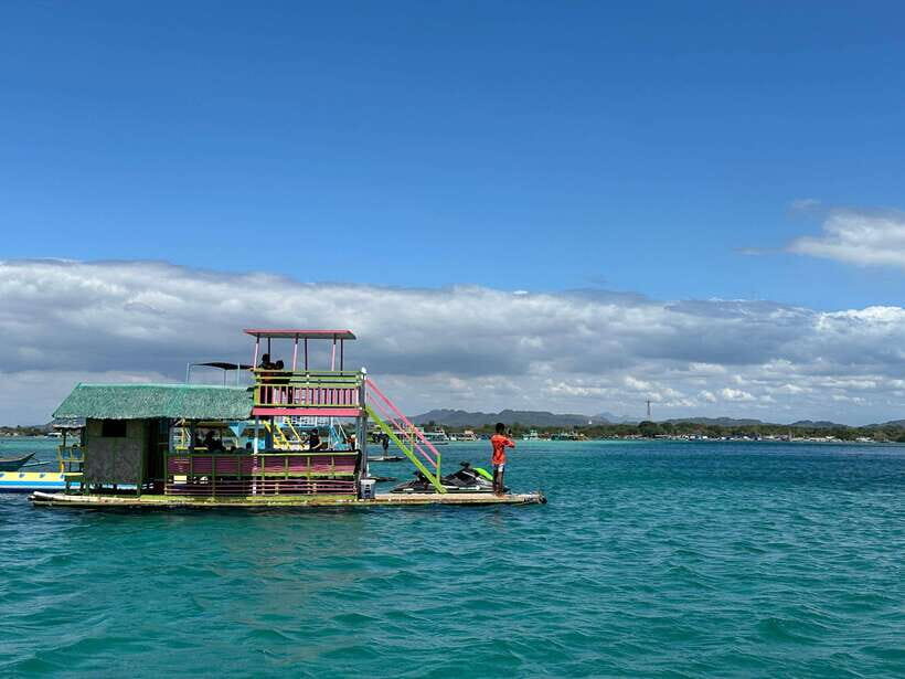 From Manila: Little Boracay Beach w/ Floating Bamboo Cottage - A 12-hour plan that pairs sea time with Taal’s active drama