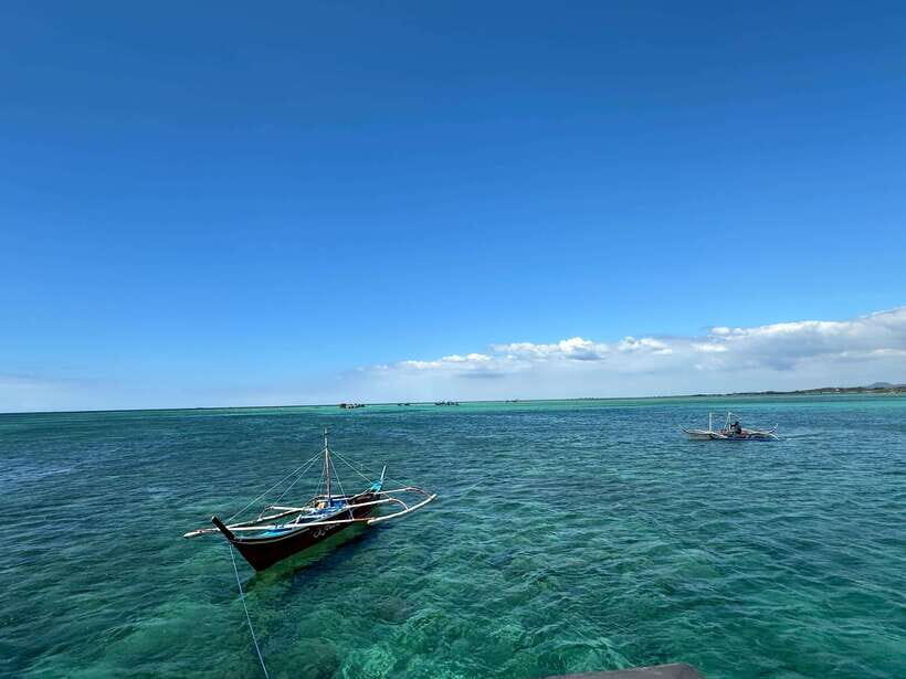 From Manila: Little Boracay Beach w/ Floating Bamboo Cottage - Burot Beach sandbar time: the sanctuary vibe and what snorkeling is really like