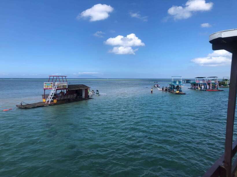 From Manila: Little Boracay Beach w/ Floating Bamboo Cottage - Getting picked up around Manila (and why the start point matters)
