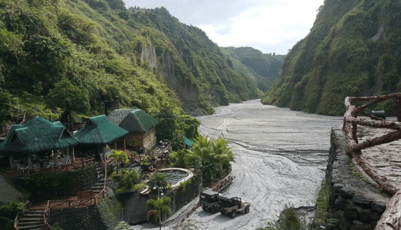 From Manila: Puning Hot Spring Day Trip - The 4x4 lahar drive: the real thrill part