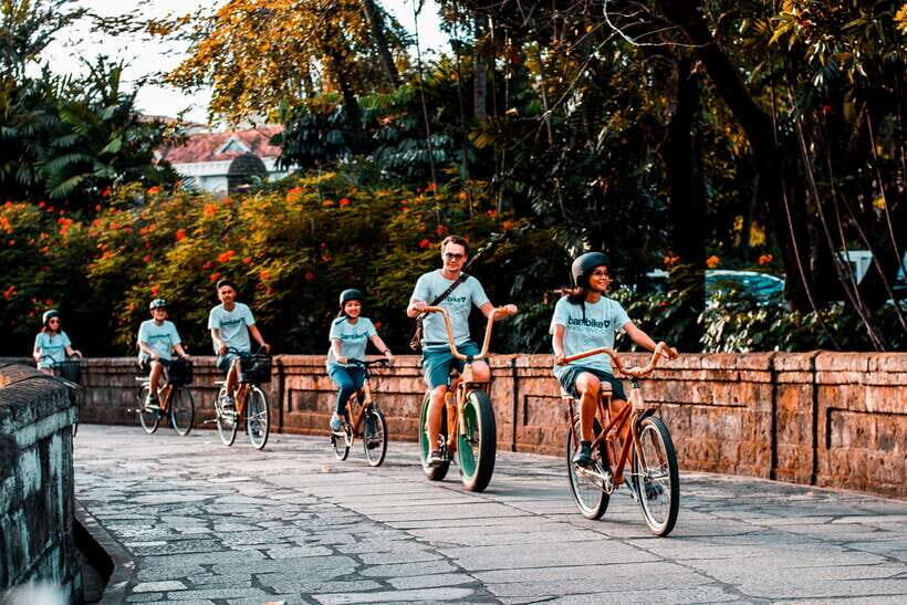Intramuros, Manila: Historical Bamboo Bike Tour - Picking your ride at Bambike Ecotours (and getting set for the heat)