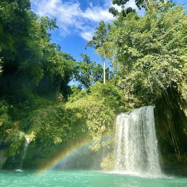 Kawasan Falls Canyoneering Transfers from Cebu with Lunch - Pickup From Cebu City or Mactan, Plus a Short Ride to the Jump-Off