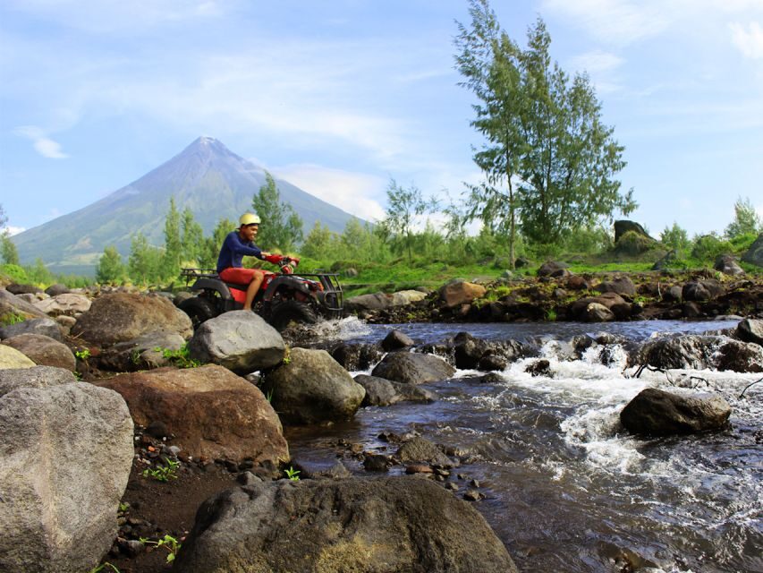Legazpi: Mayon Volcano ATV Tour - Gearing Up: Helmet, Facemasks, Showers, and Quick Clean-Up