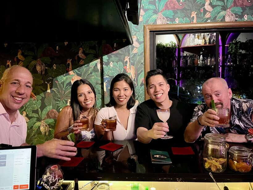 Makati Bar Crawl - Hidden Bar, Speakeasy and Pub - Makati nightlife on P. Burgos Street: the value of doing it with a route