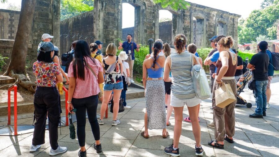 Manila: Walled City Intramuros Walking Tour - Manila Cathedral and Plaza Roma: Spanish power up close