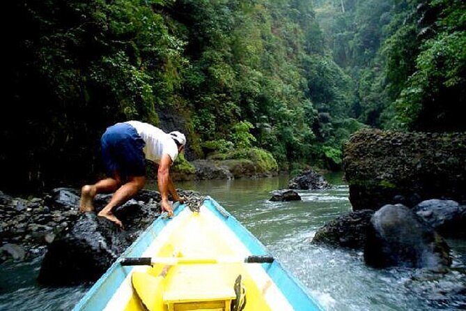 Pagsanjan Falls Adventure from Manila - The banca canoe ride to Pagsanjan Falls: where you feel the gorge