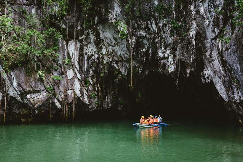 Puerto Princesa: Underground River and Firefly Watching Tour - The Underground River experience: pump boat, cave mouth, then paddle boat