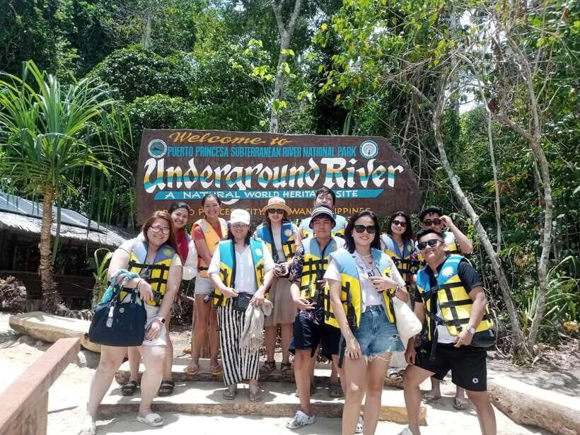 Puerto Princesa: Underground River Tour - Inside the Underground River: helmets, audio narration, and the formations