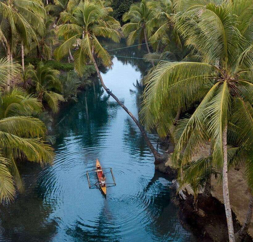 Siargao Land Tour Adventure - Coconut Road scenery: the in-between bonus time