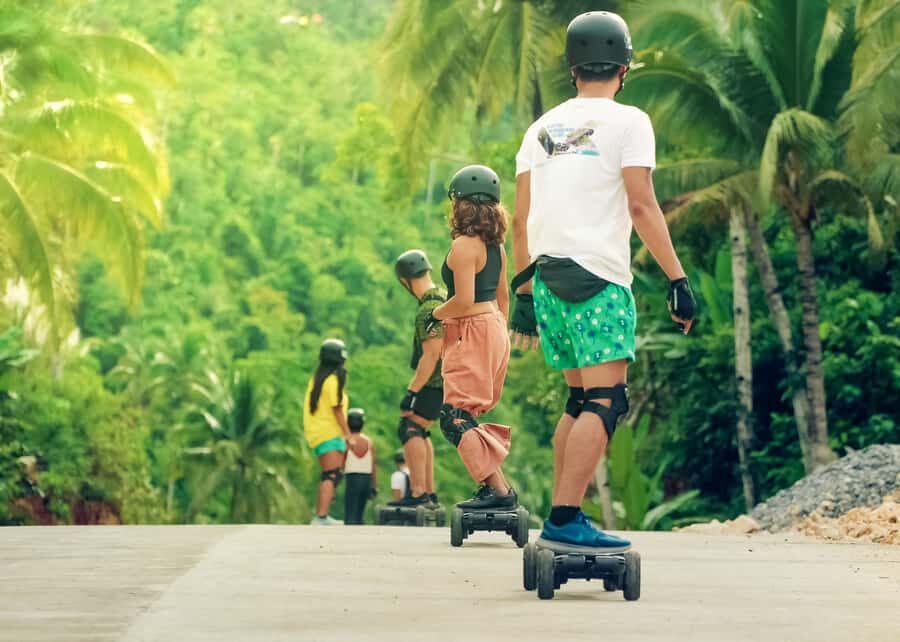 Siargao : Morning 1 Hour Guided Electric Skate Experience - Eco-Friendly Without Pretending It’s a Wilderness Trip