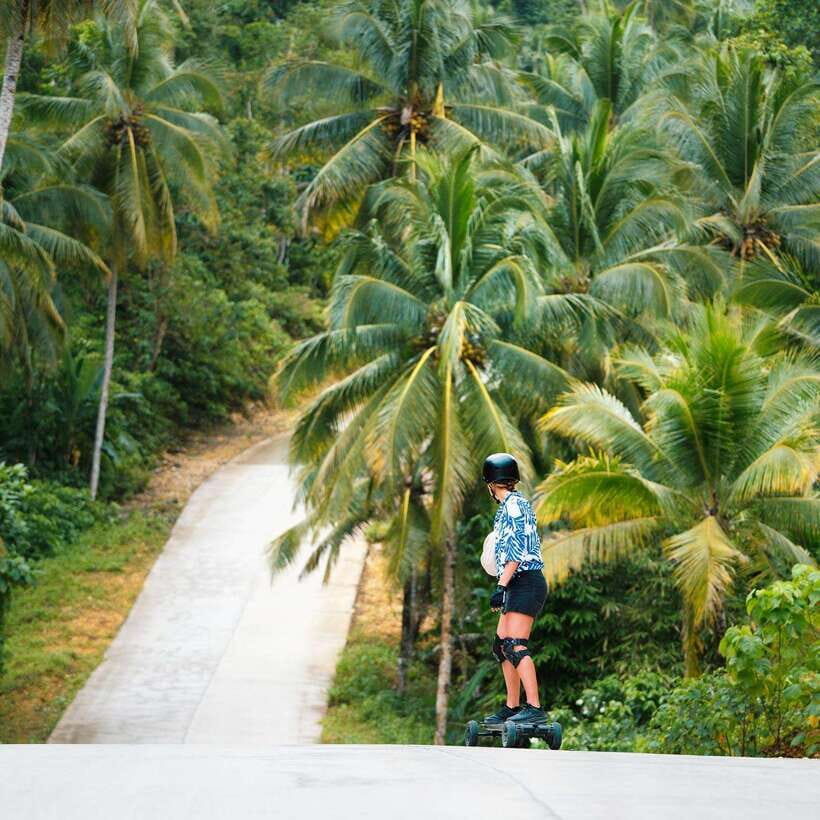 Siargao : Sunset 2 Hours Guided Electric Skate Experience - Key highlights at a glance