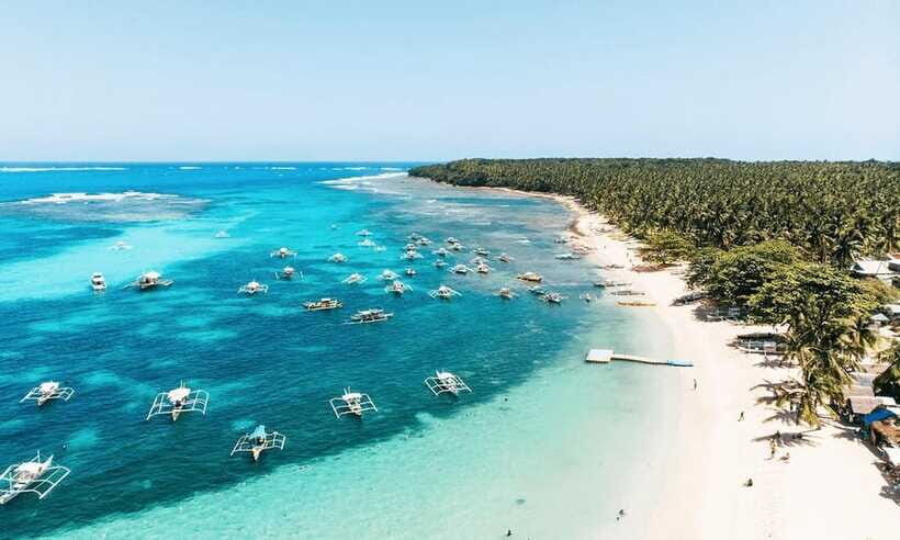 Siargao Tour A (shared tour) - Daku Island: Coconut-Front Water and Classic Siargao Beach Views