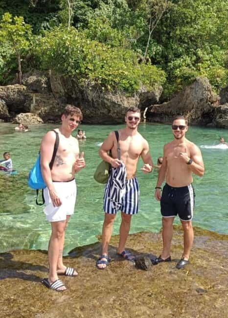 Siargao:Lagoon,Cave Rock Pool, w/Lunch & Transfer - Sugba Lagoon: your first real swim moment