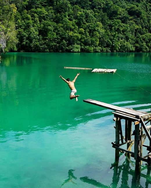 Siargao:Lagoon,Cave Rock Pool, w/Lunch & Transfer - Secret Beach: a breather after the big highlights