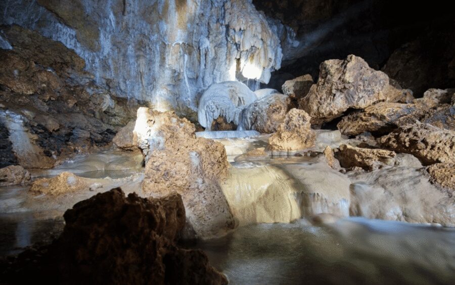 Siquijor Mountain Day Tour From Dumaguete (Private Tour) - Salagdoong Beach in Maria: cliff jumps on dramatic limestone