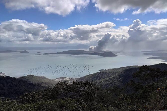 Taal Volcano Experience: Scenic Countryside and Volcano Tour - Stop-by-stop: Tagaytay Point, Talisay market, and Taal Volcano by bangka