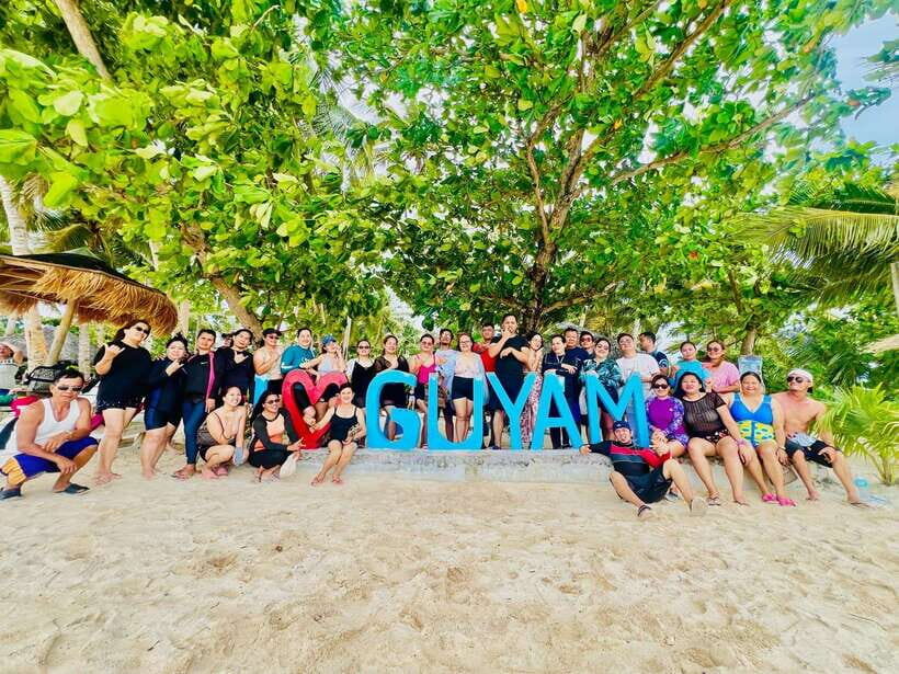 Tri island tour: Naked Island, Daku Island and Guyman Island - From General Luna to the boat: timing you can plan around